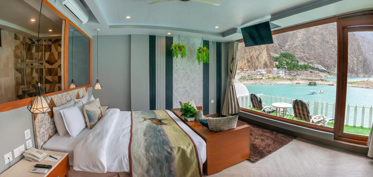 Luxus Hunza Attabad Lake Resort Karimabad (Hunza) Exterior foto